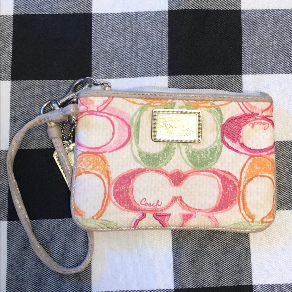 Coach wristlet
